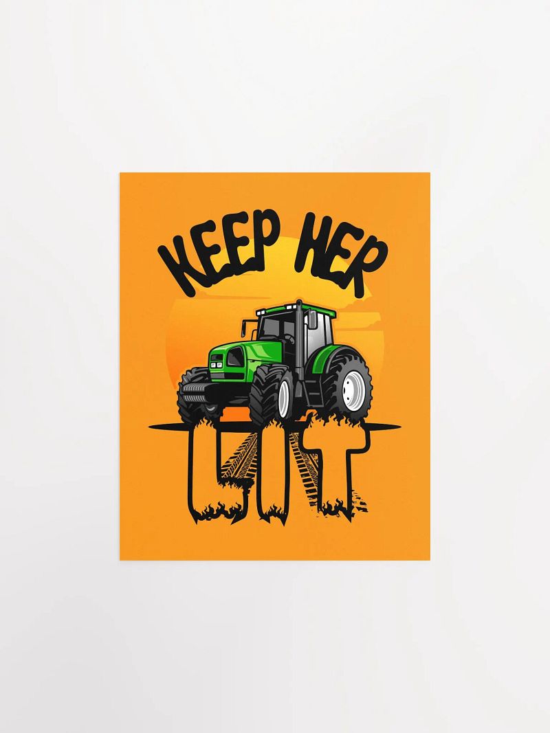Keep Her Lit | Premium Matte Poster Print