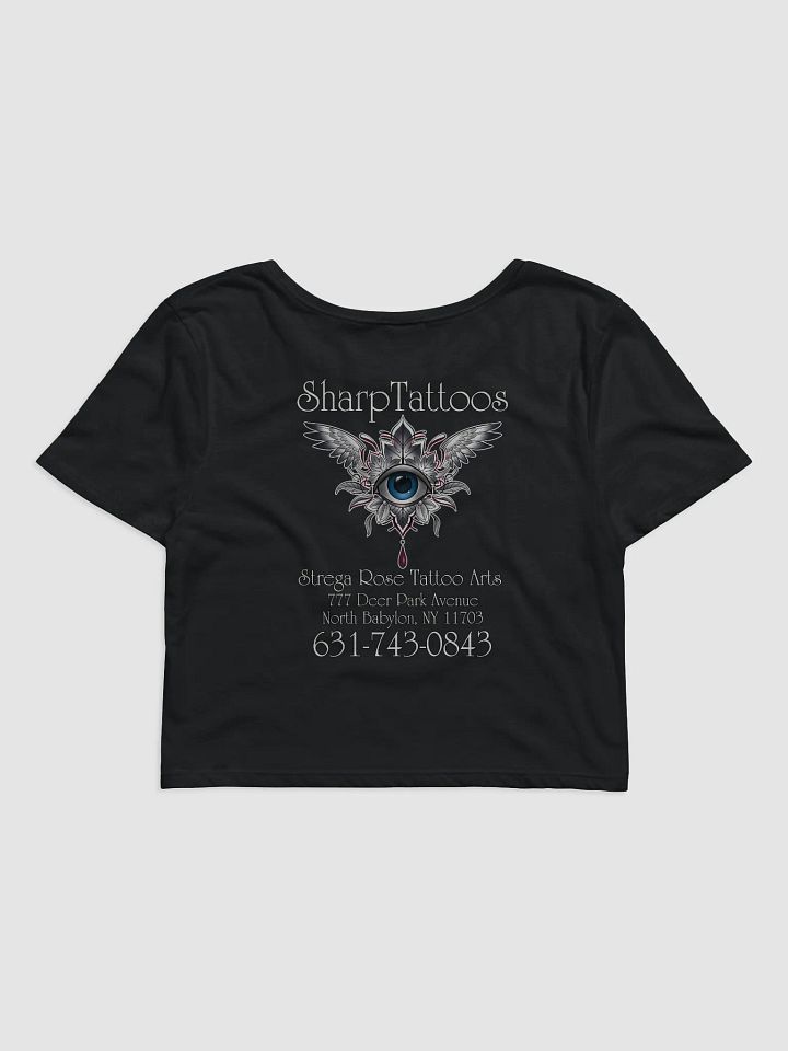 MoonFlower - SharpTattoos @ Strega Rose Tattoo Arts Crop Top product image (2)