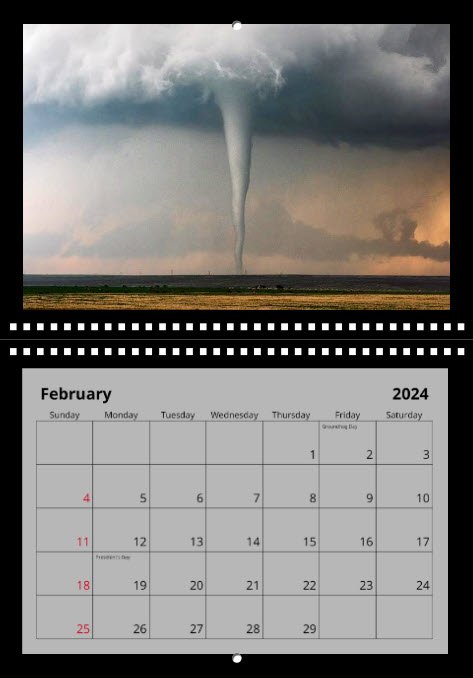 2024 Weather Calendar product image (4)