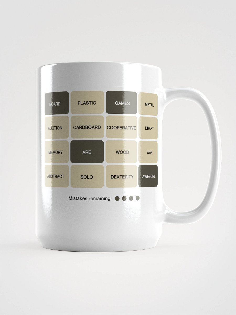 Connections Board Gamer Mug product image (3)
