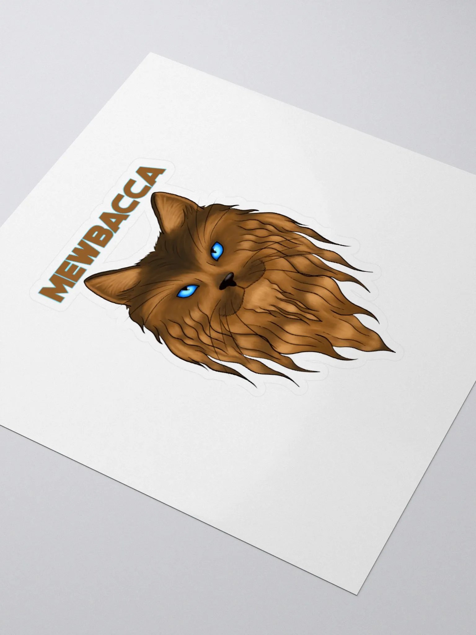Mewbacca Sticker product image (3)