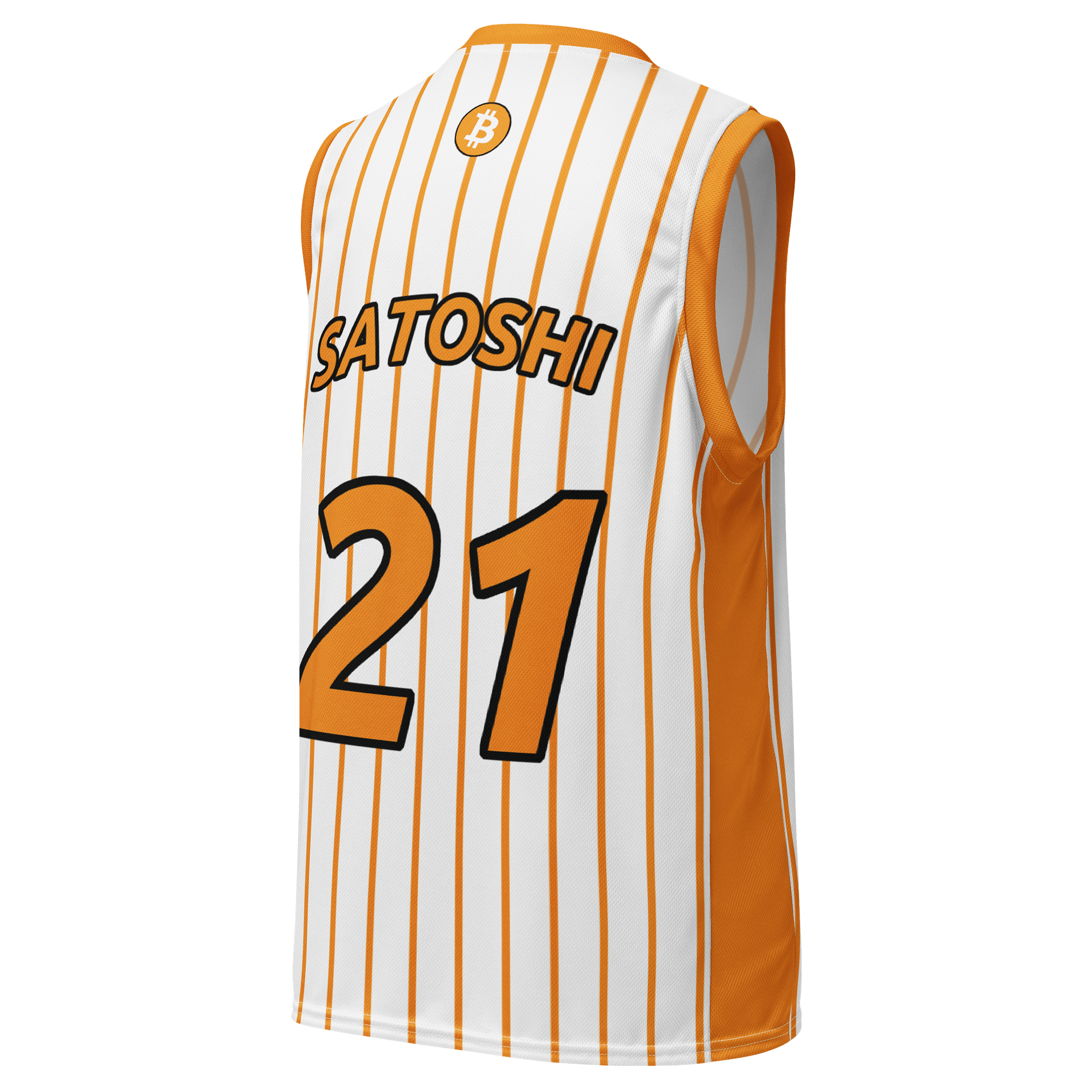 Satoshi Bitcoin Jersey (White) product image (3)