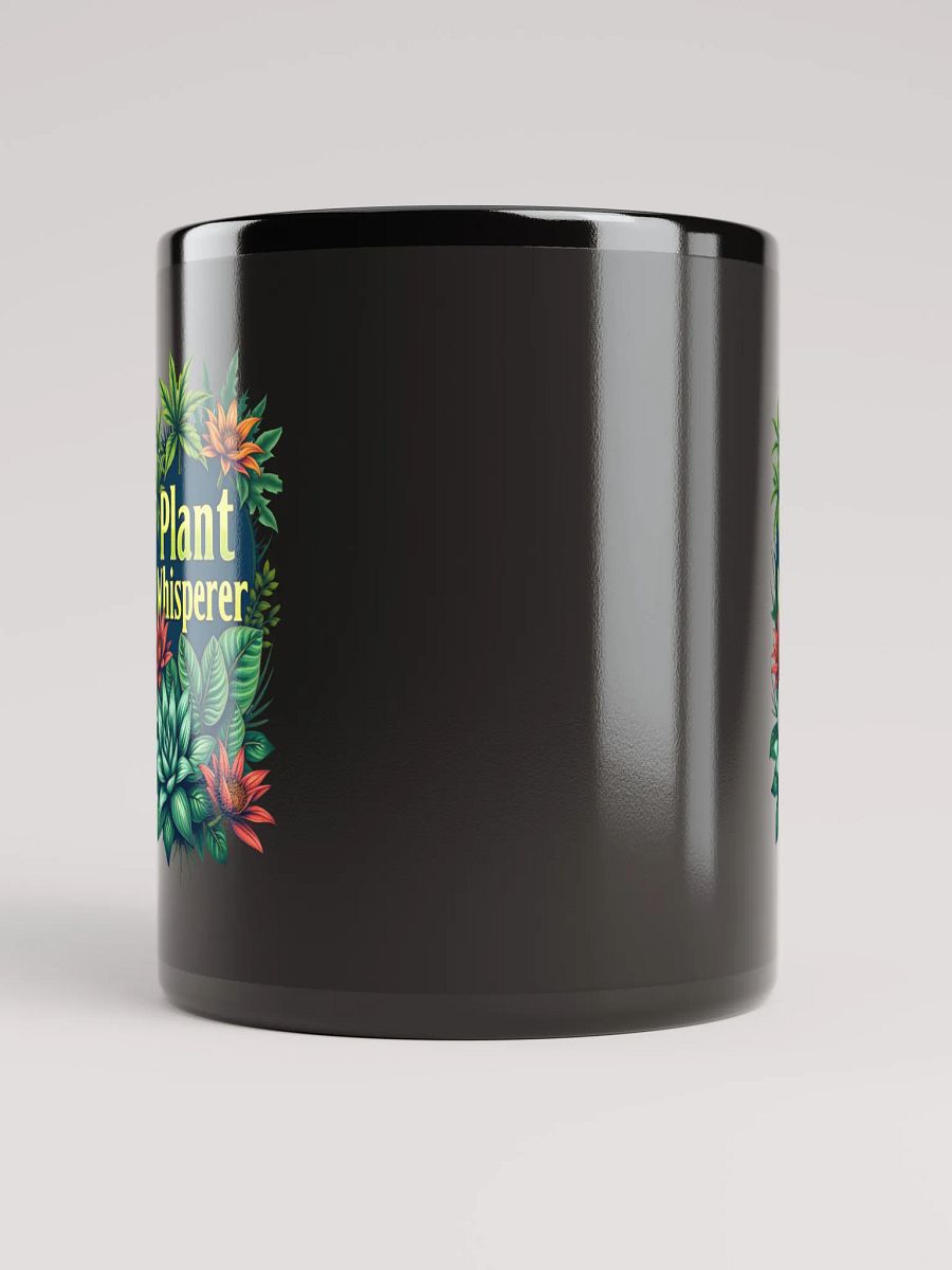Plant Whisperer Black Glossy Mug product image (9)
