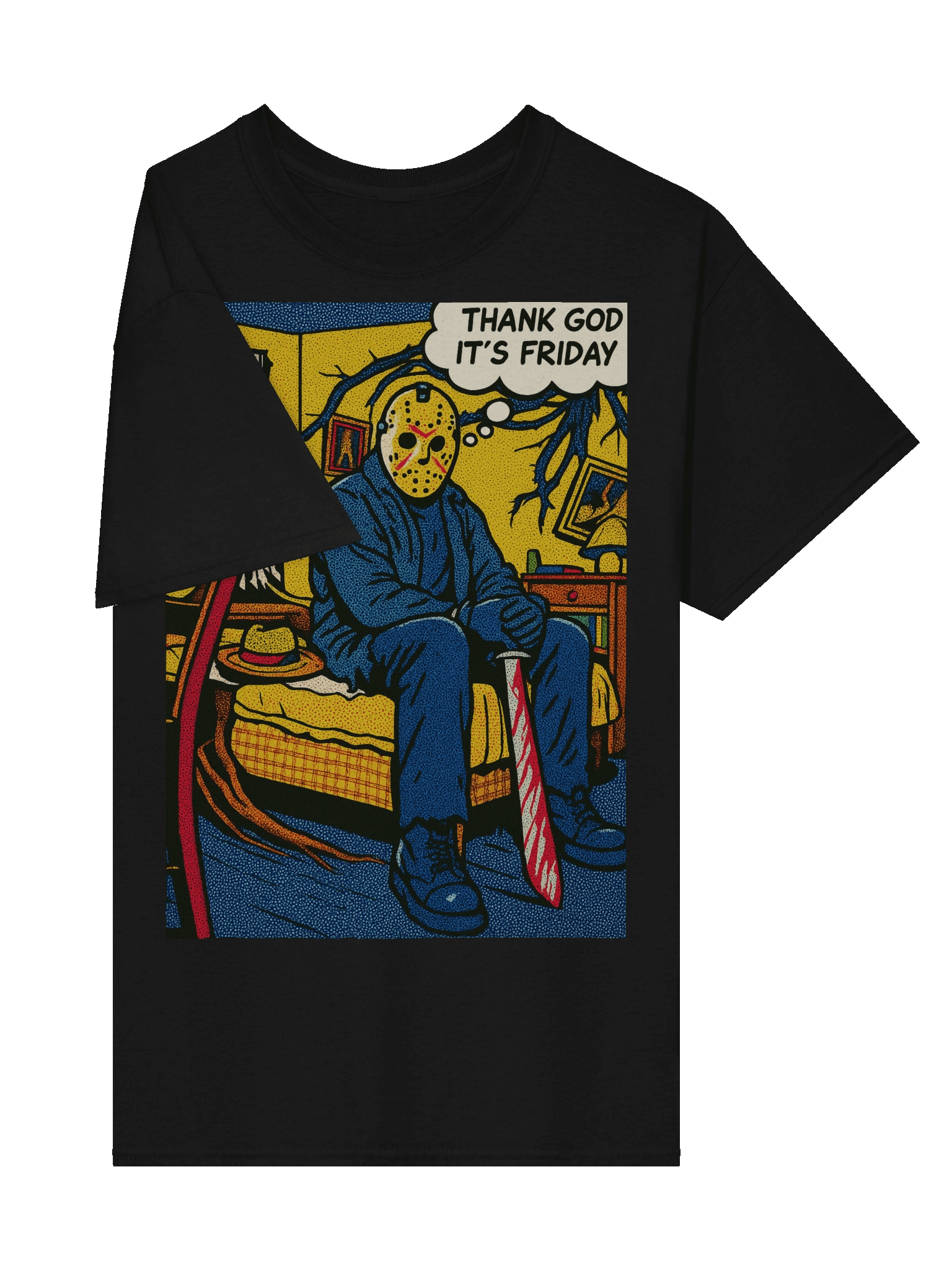 Friday The 13th inspired Thank God It's Friday Tee product image (48)