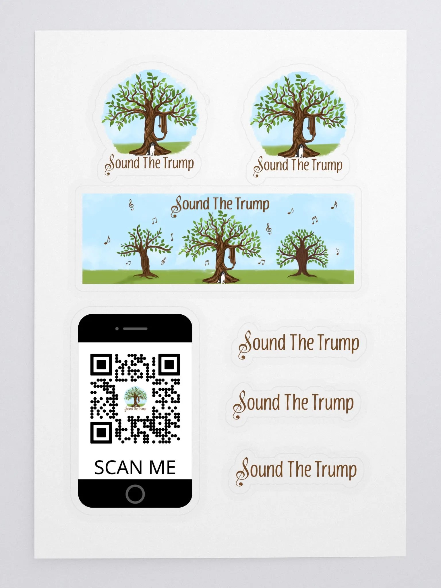 Sticker Sheet | Sound the Trump product image (3)