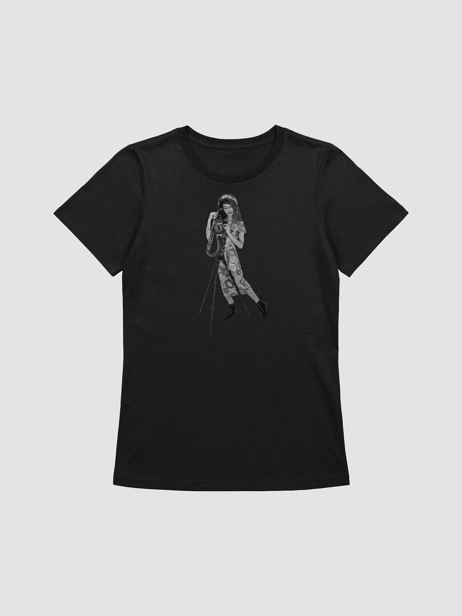 Botanical Camera Women's Relaxed Fit Shirt (White Logo) product image (1)