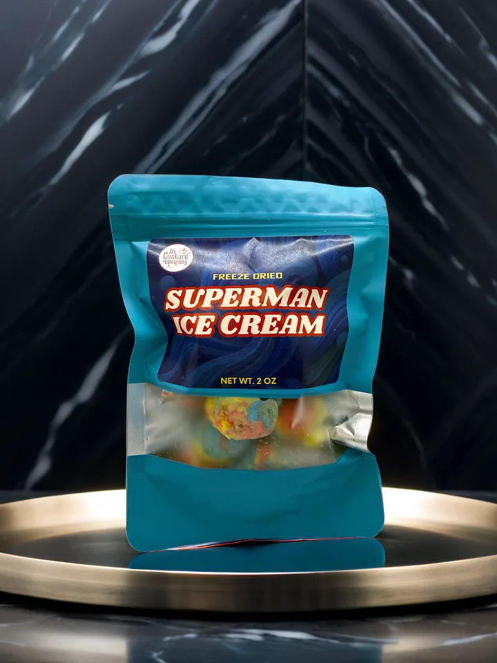 Superman Freeze Dried Ice Cream 🦸‍♂️ (2oz) product image (2)