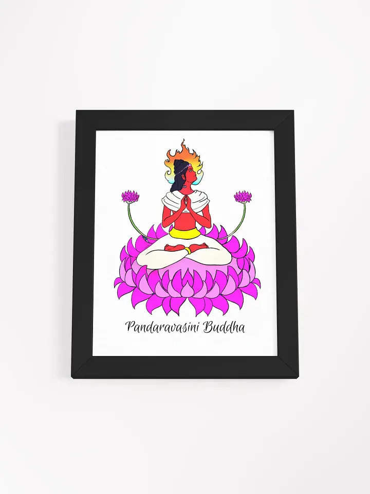 Pandaravasini Buddha Framed Art product image (1)