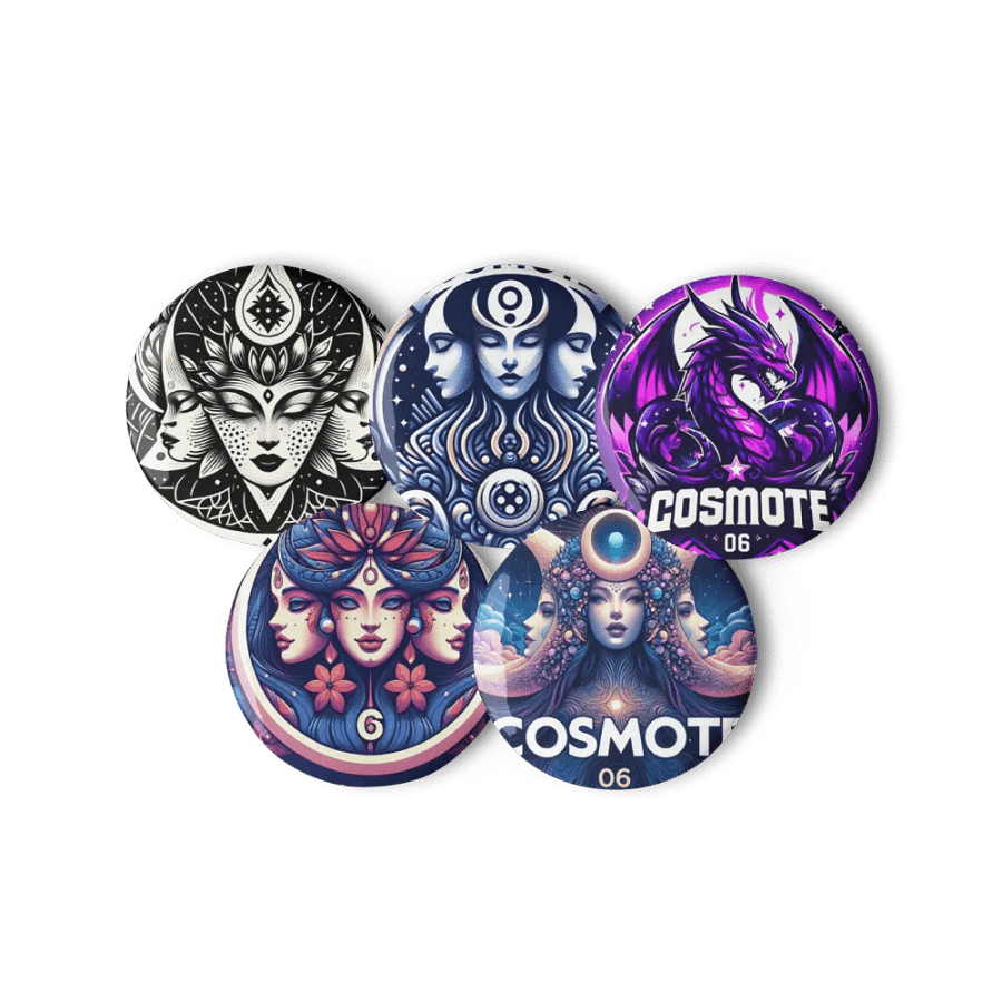 Triple Moon and Dragon Pins product image (6)