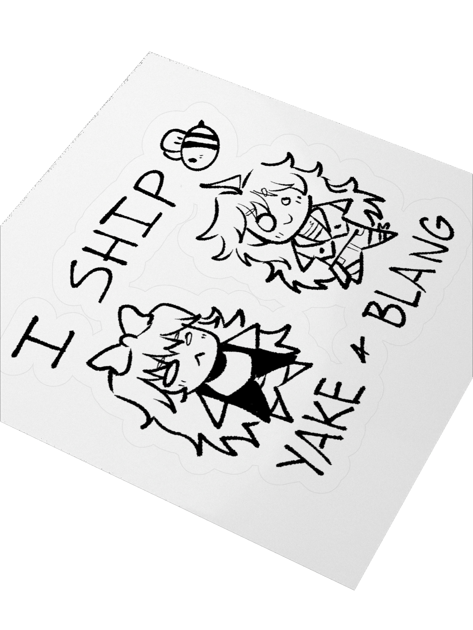 I Ship Yake + Blang Sticker product image (8)