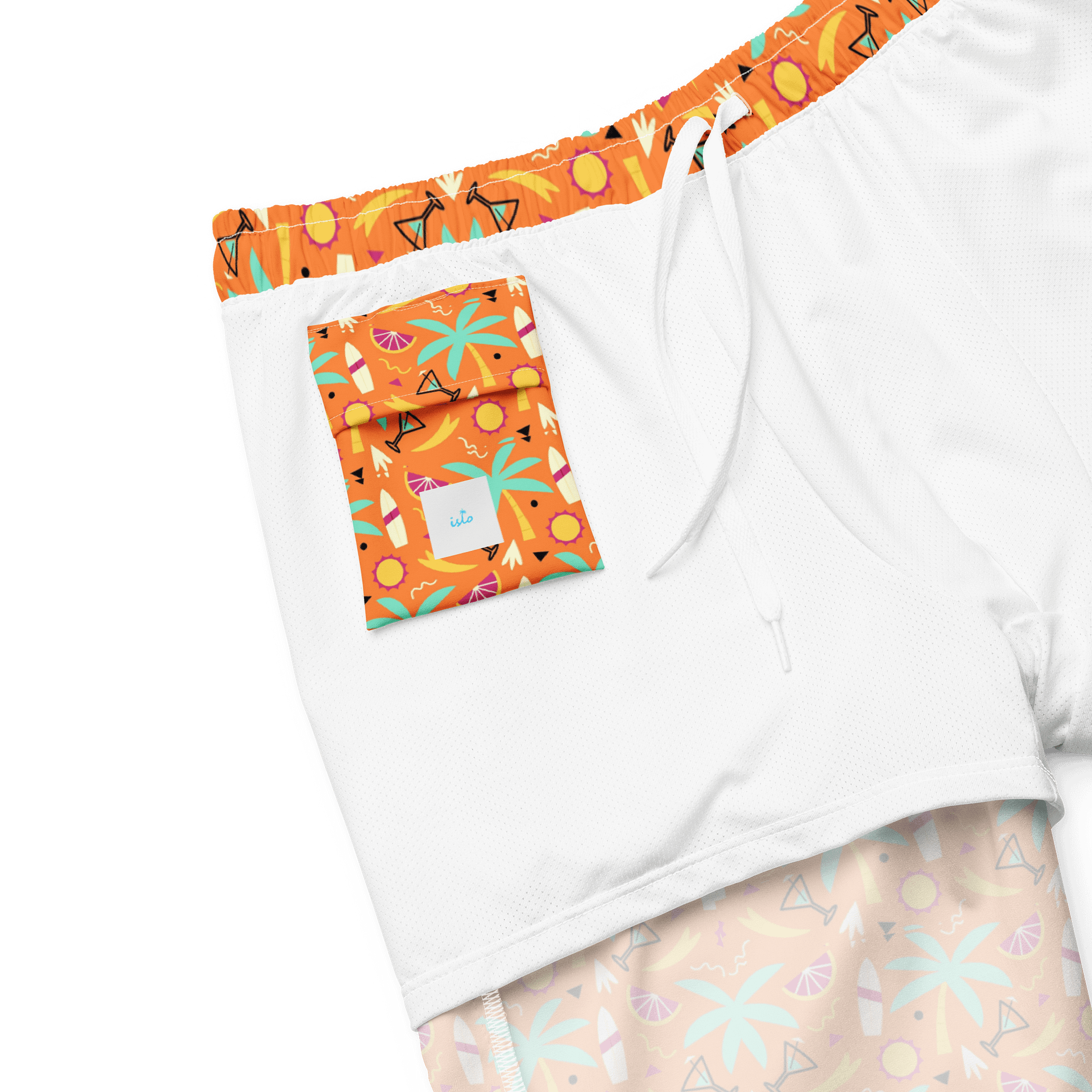 Tropical Vibes All-Over Swim Trunk product image (6)