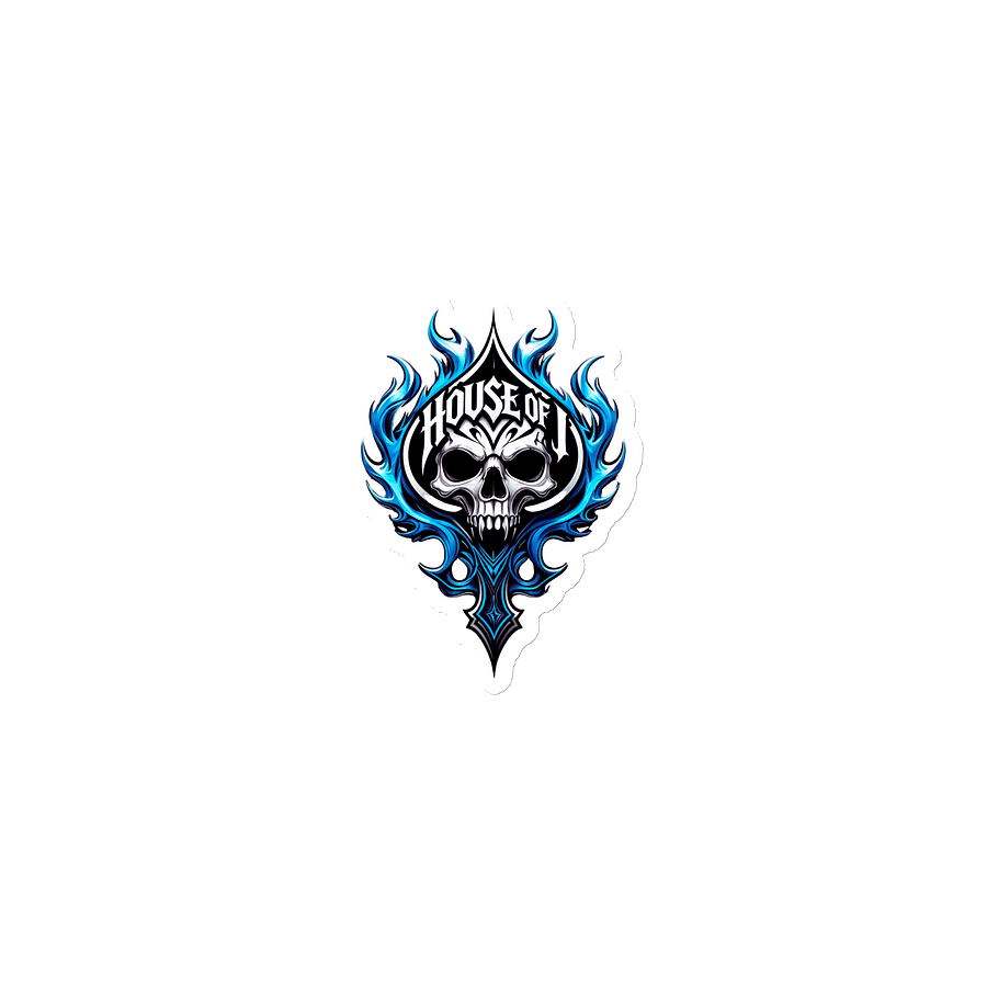 House of J Logo Die-Cut Magnet product image (1)