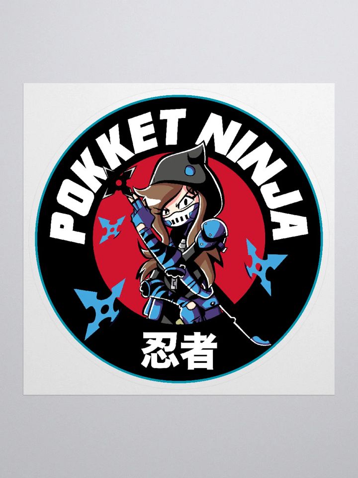 PokketNinja Sticker product image (1)