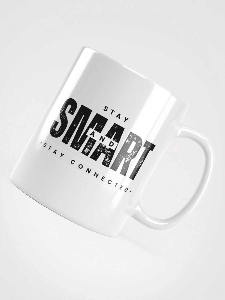 Stay Smart Coffee Mug (Dark Text w/o Logo) product image (4)