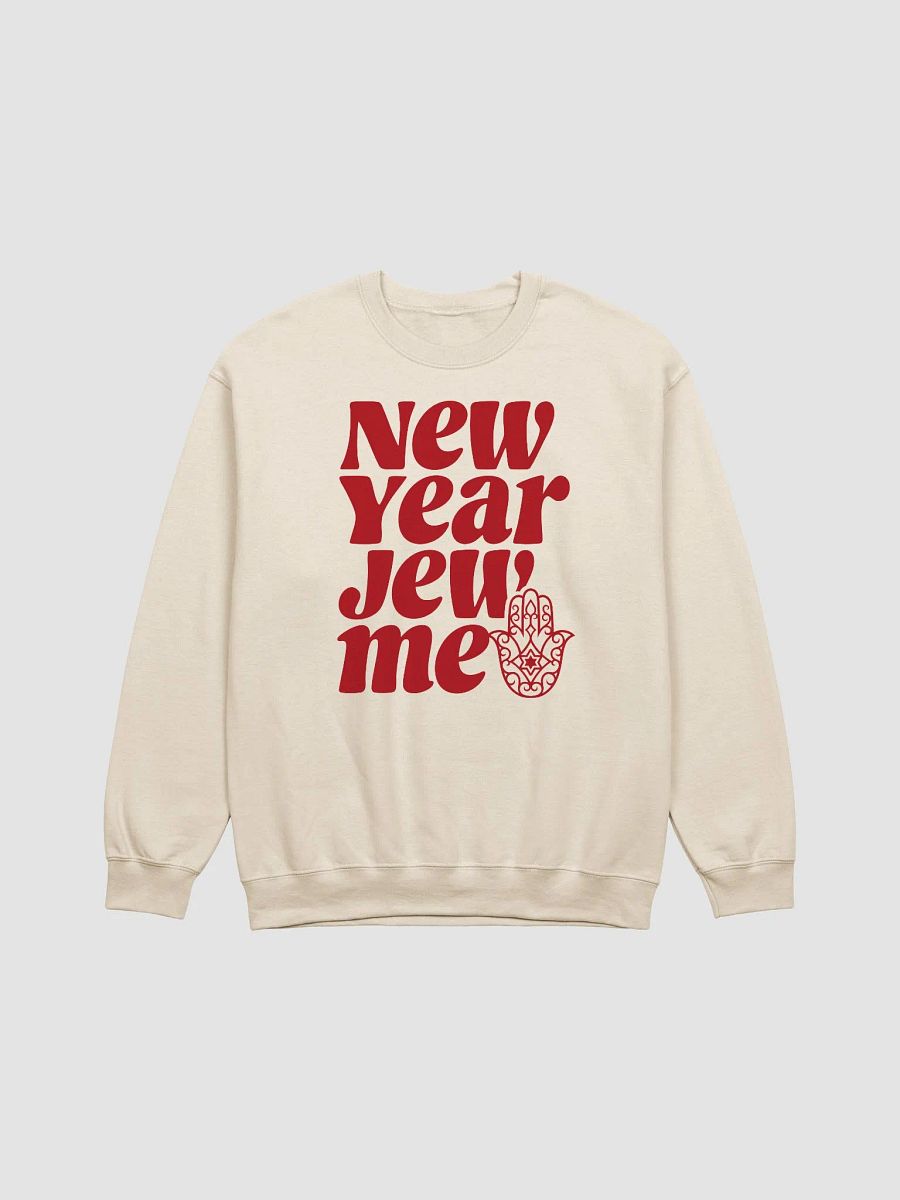 New Year Jew Me Crewneck Sweatshirt product image (2)