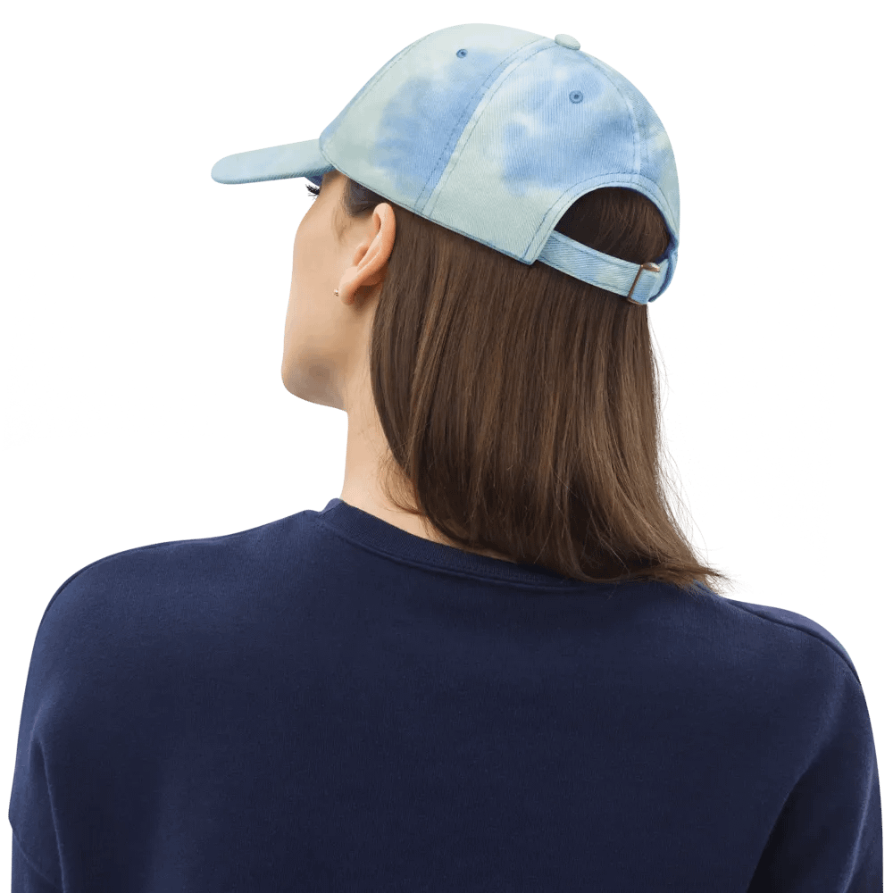 Snek Tie Dye Cap - cloud product image (5)