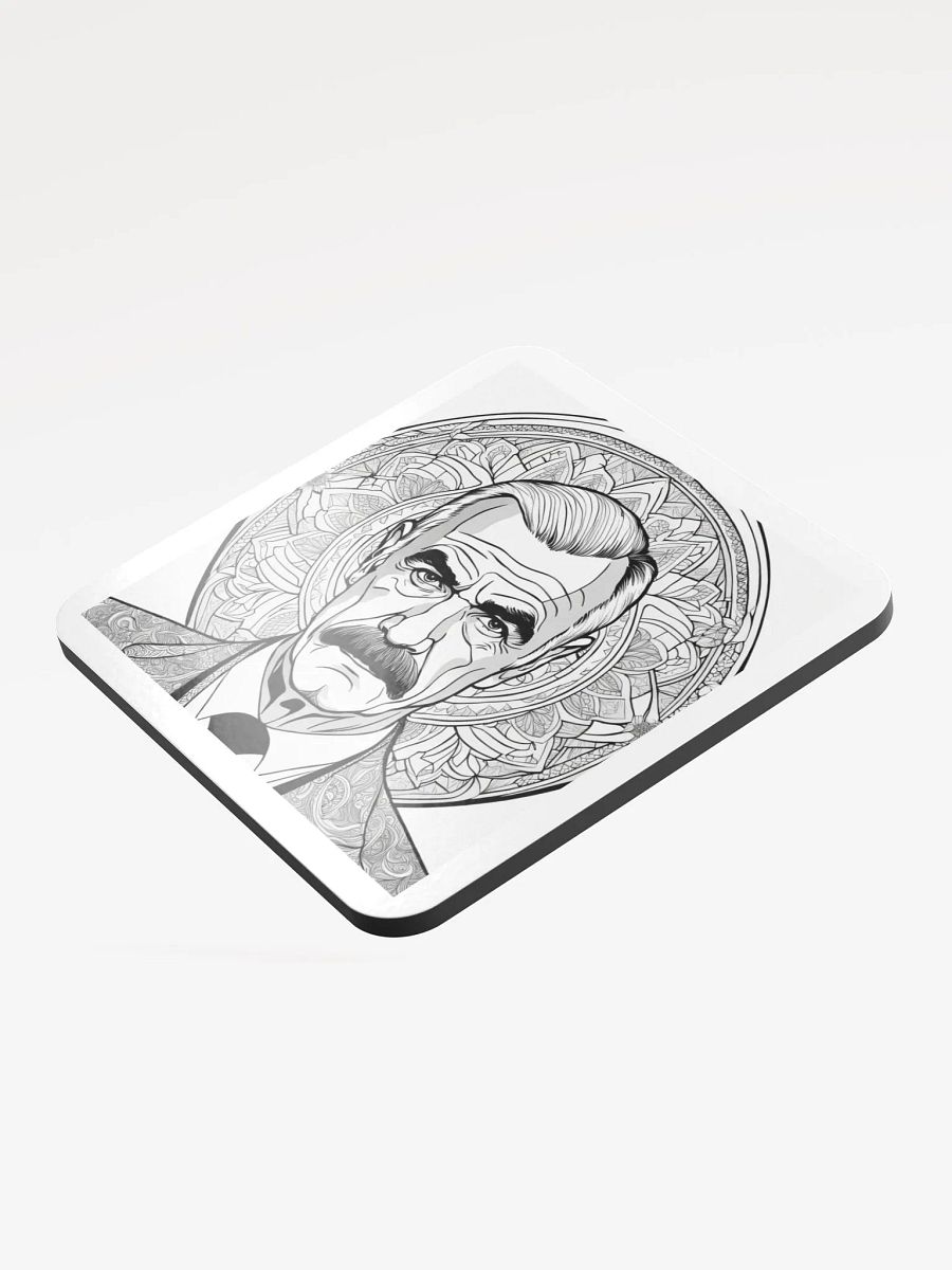 Mandala Mustache Coaster Set product image (3)