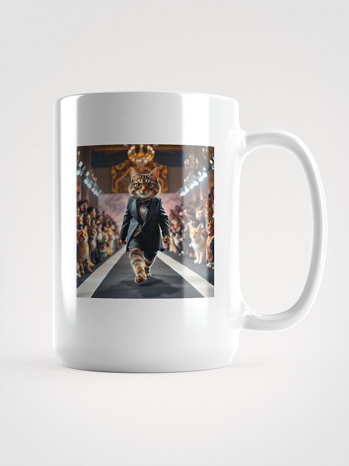 Catwalk Cat Mug product image (1)