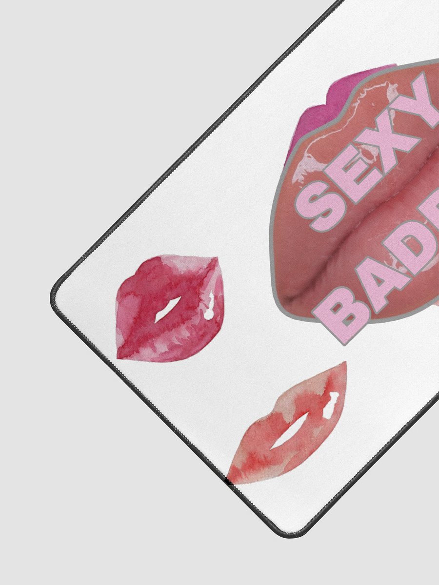 Glossy SexyBaddies Lips Desk Mat product image (3)