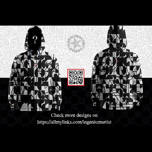 Geometric Monochrome Hoodie

⚫⚪ Elevate your wardrobe with the sleek and stylish black-and-white geometric hoodie! Perfectly ...