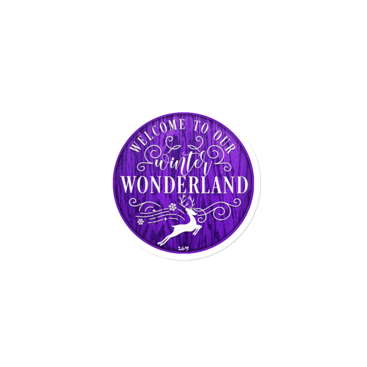 WELCOME TO OUR WINTER WONDERLAND product image (1)