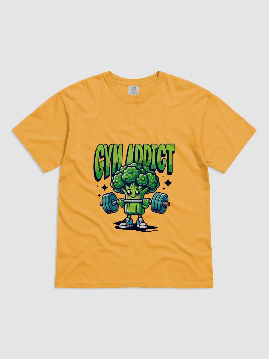 Gym Addict Broccoli Heavyweight Tee product image (5)