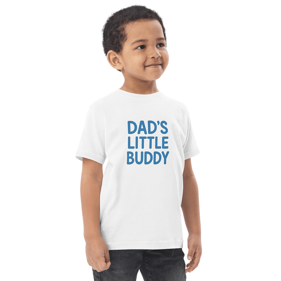 Dad's Little Buddy Toddler Jersey T-Shirt product image (2)
