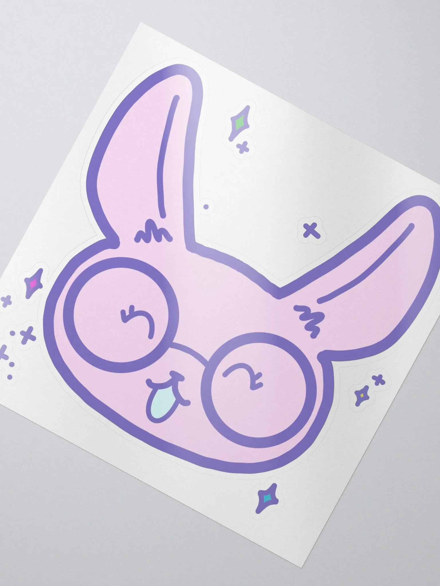 Squeaky Bunny Sticker product image (2)