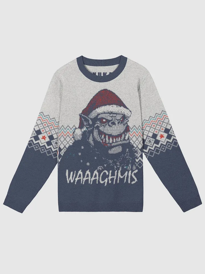 WAAAGHMIS Knitted Crewneck Sweater product image (1)