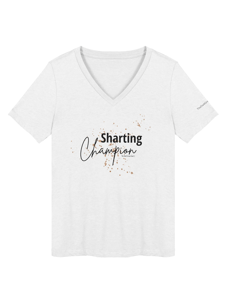 Sharting Champion Black - Women's V-Neck Tee product image (5)