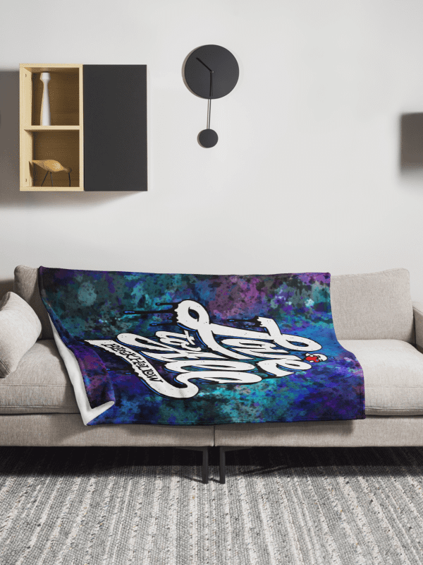 L2A Watercolor Throw Blanket product image (3)