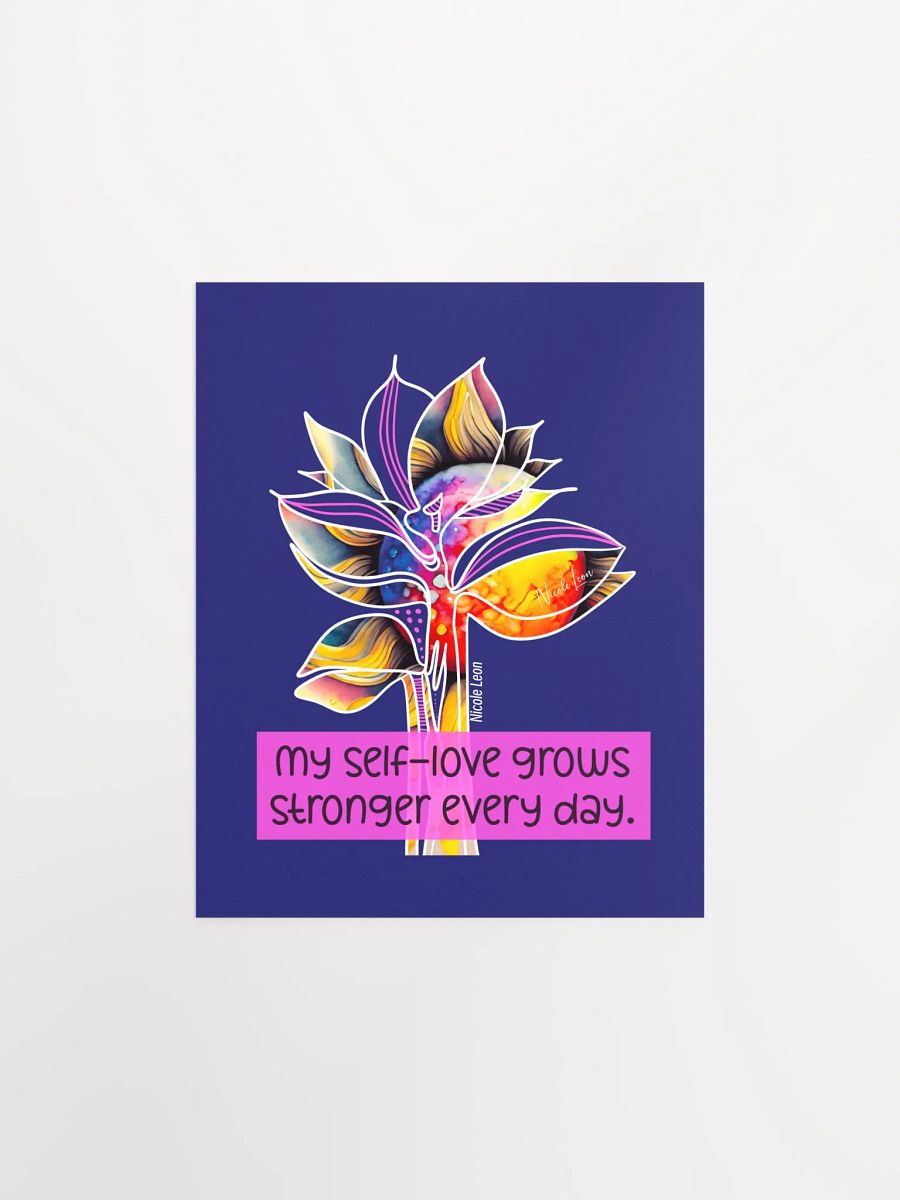 Blossoming Self-Love Poster product image (1)