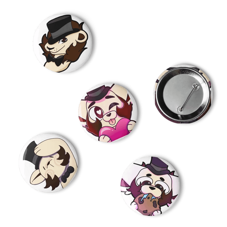 Mane Attraction Pin Set product image (4)