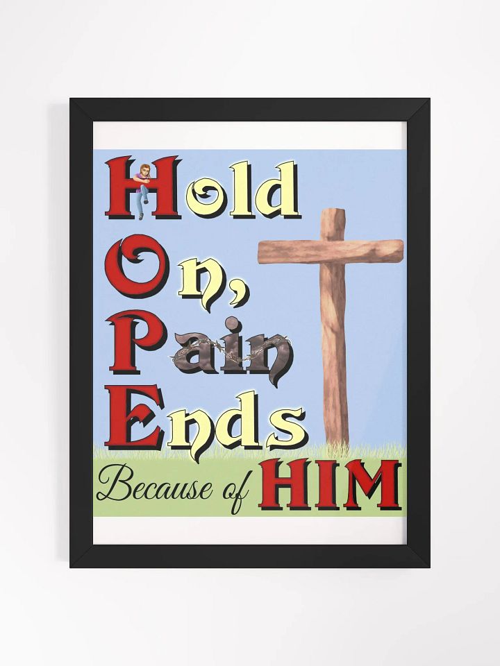 H.O.P.E. Framed Poster product image (1)