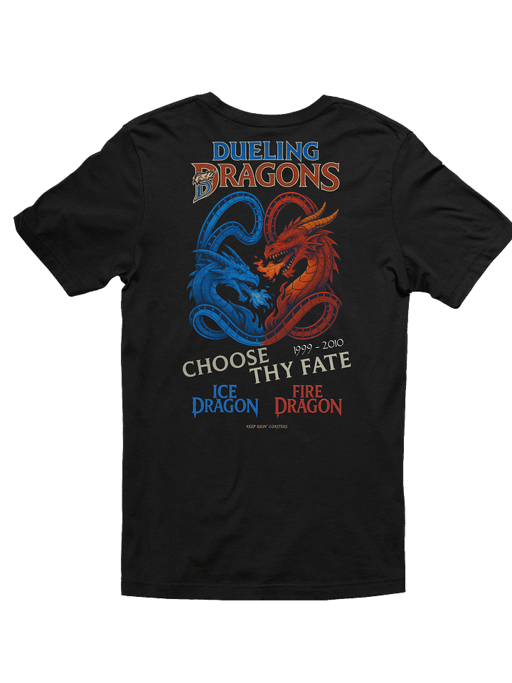 Dueling Dragons Unisex T-Shirt product image (6)