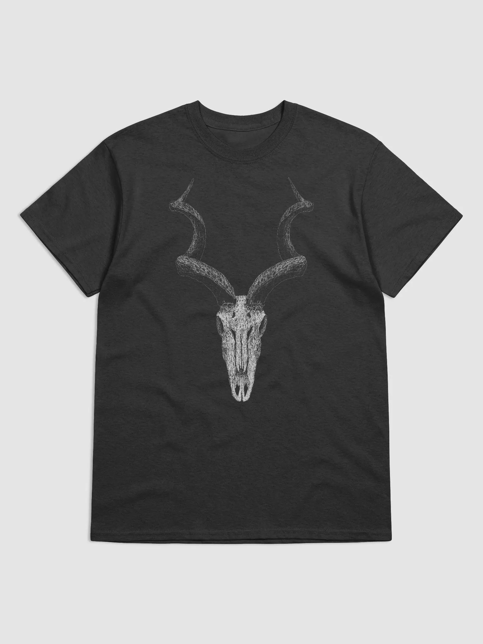 Light Kudu Skull Unisex Tee product image (1)
