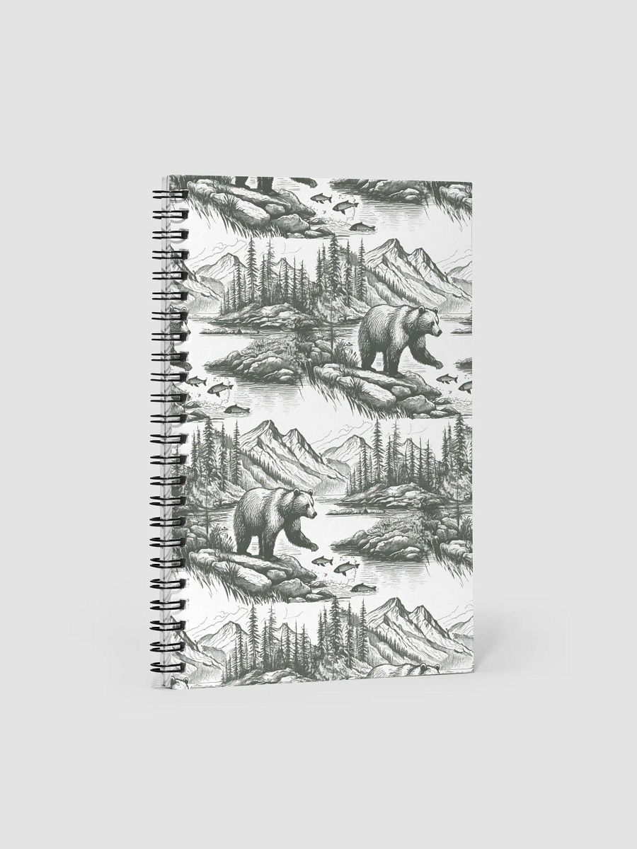 Hunting Bear Spiral Notebook product image (1)