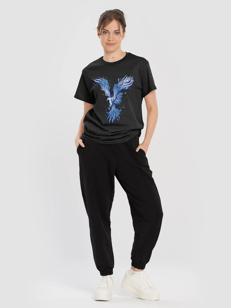 Ethereal Blue Phoenix T-Shirt product image (5)