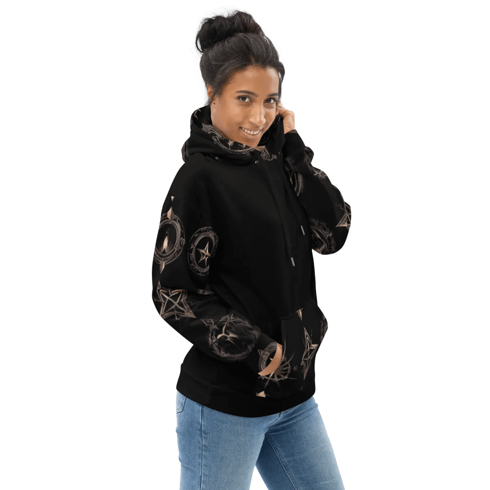 Black & Gold Symbology Hoodie product image (2)