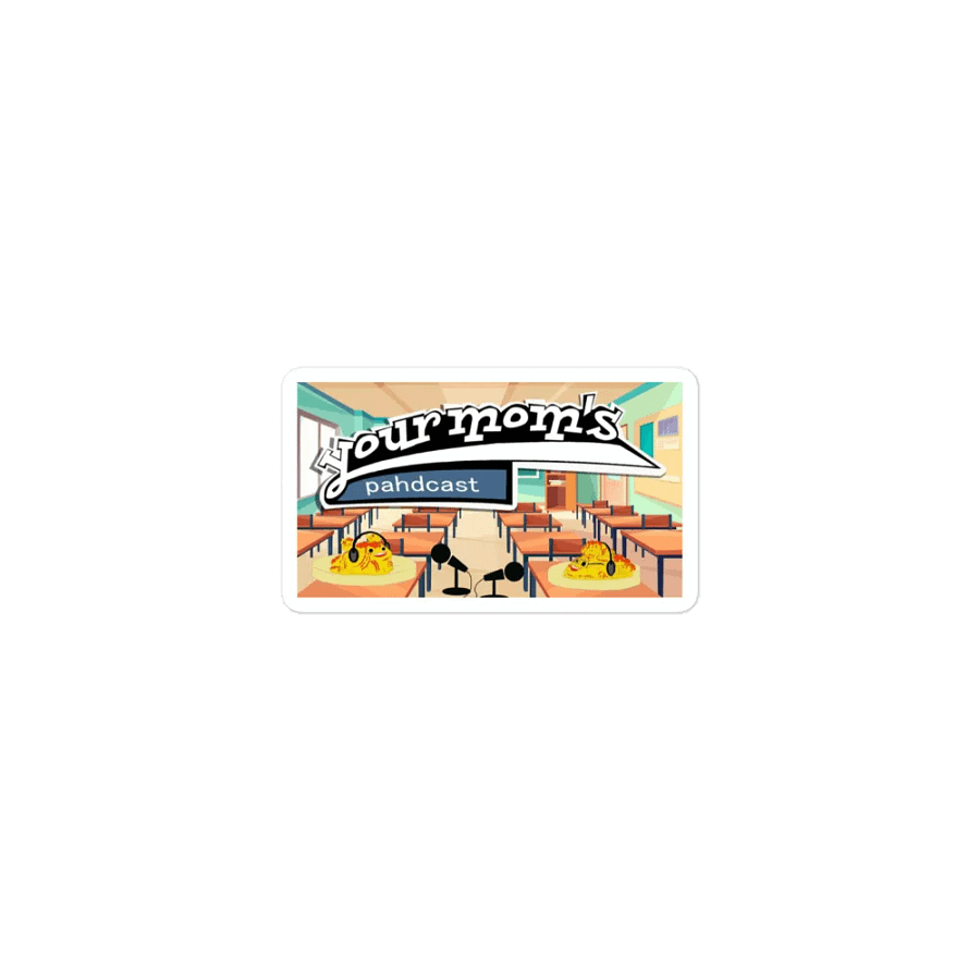 Your Mom's Pahdcast Classroom Magnet product image (1)