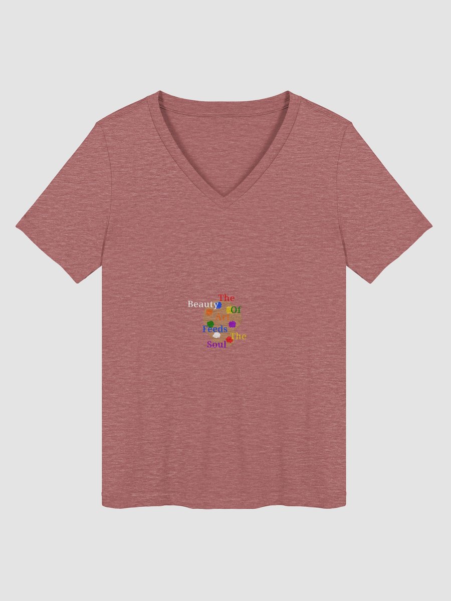 Artistic Soul V-Neck Tee product image (1)
