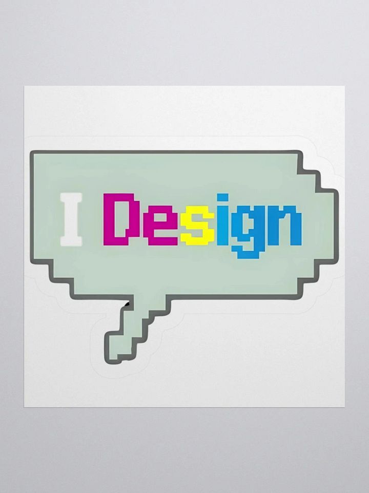Pixelated Pride Kiss Cut Stickers product image (1)