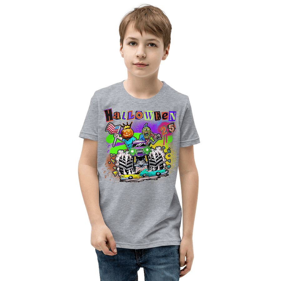 Bella+Canvas Youth Short Sleeve T-Shirt - HALLOWEEN 25 product image (7)