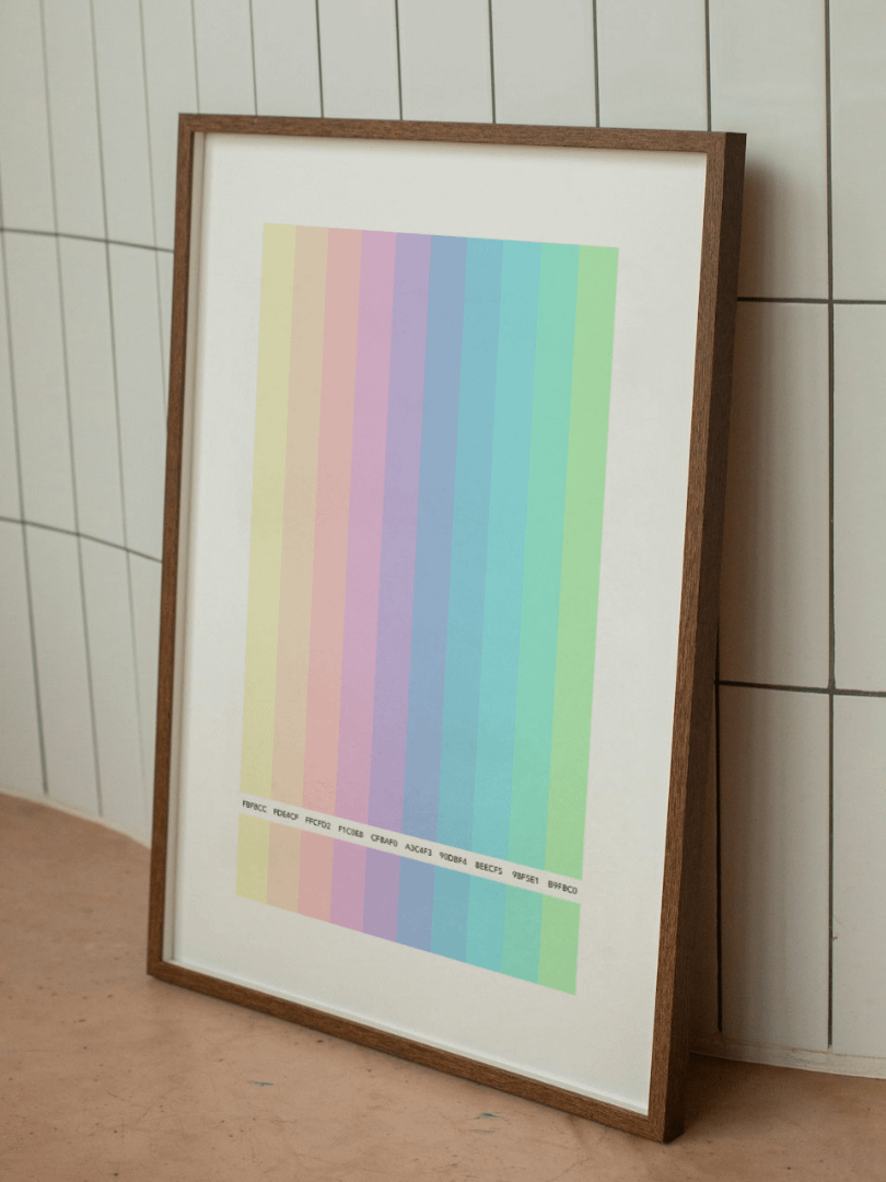 COLOR PALETTE 010 • WALLART DECOR product image (1)