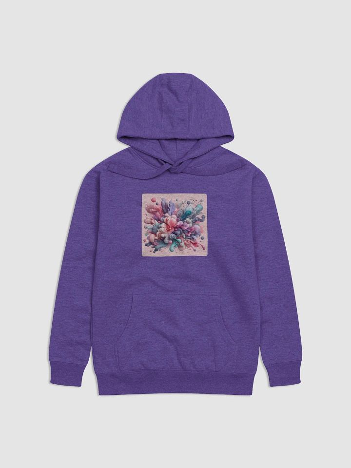 Ethereal Explosion Unisex Hoodie | AI Design abstrakte Flüssigkeit product image (1)
