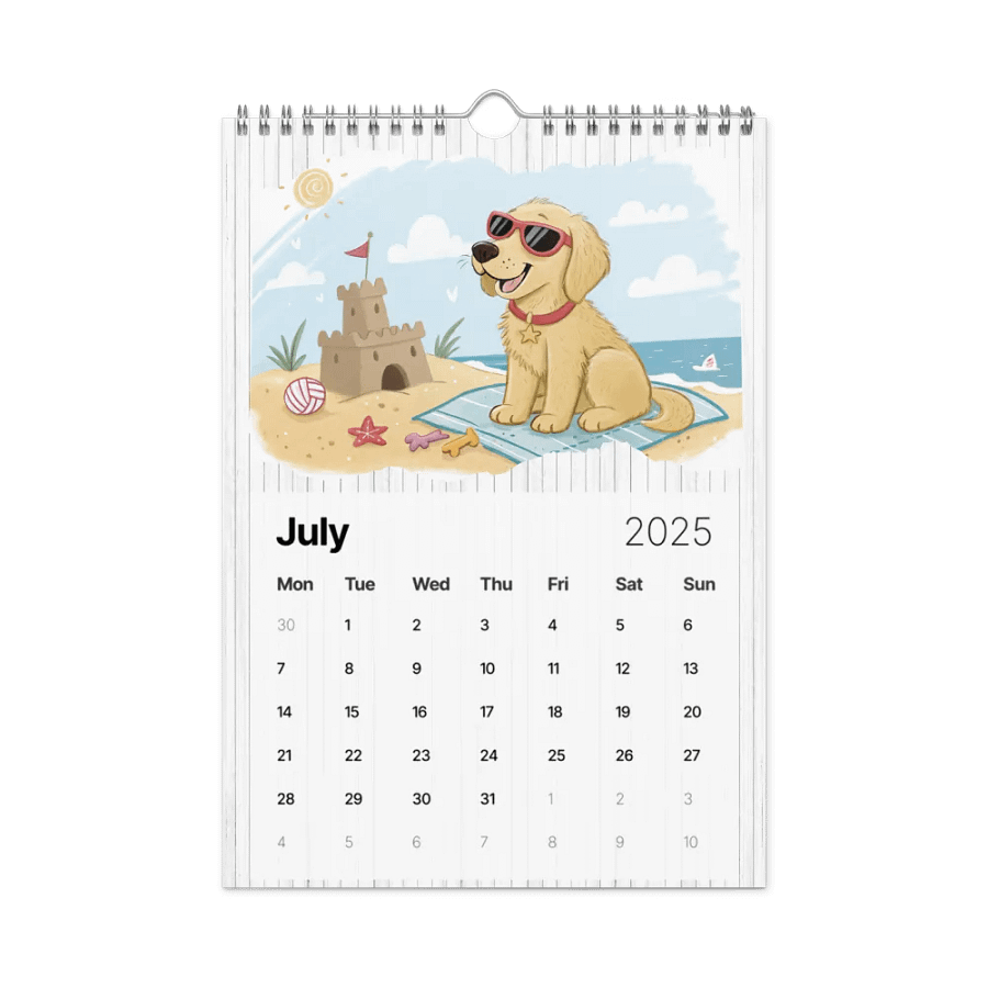 ADORABLE ANIMALS WALL CALENDAR 2025 product image (7)