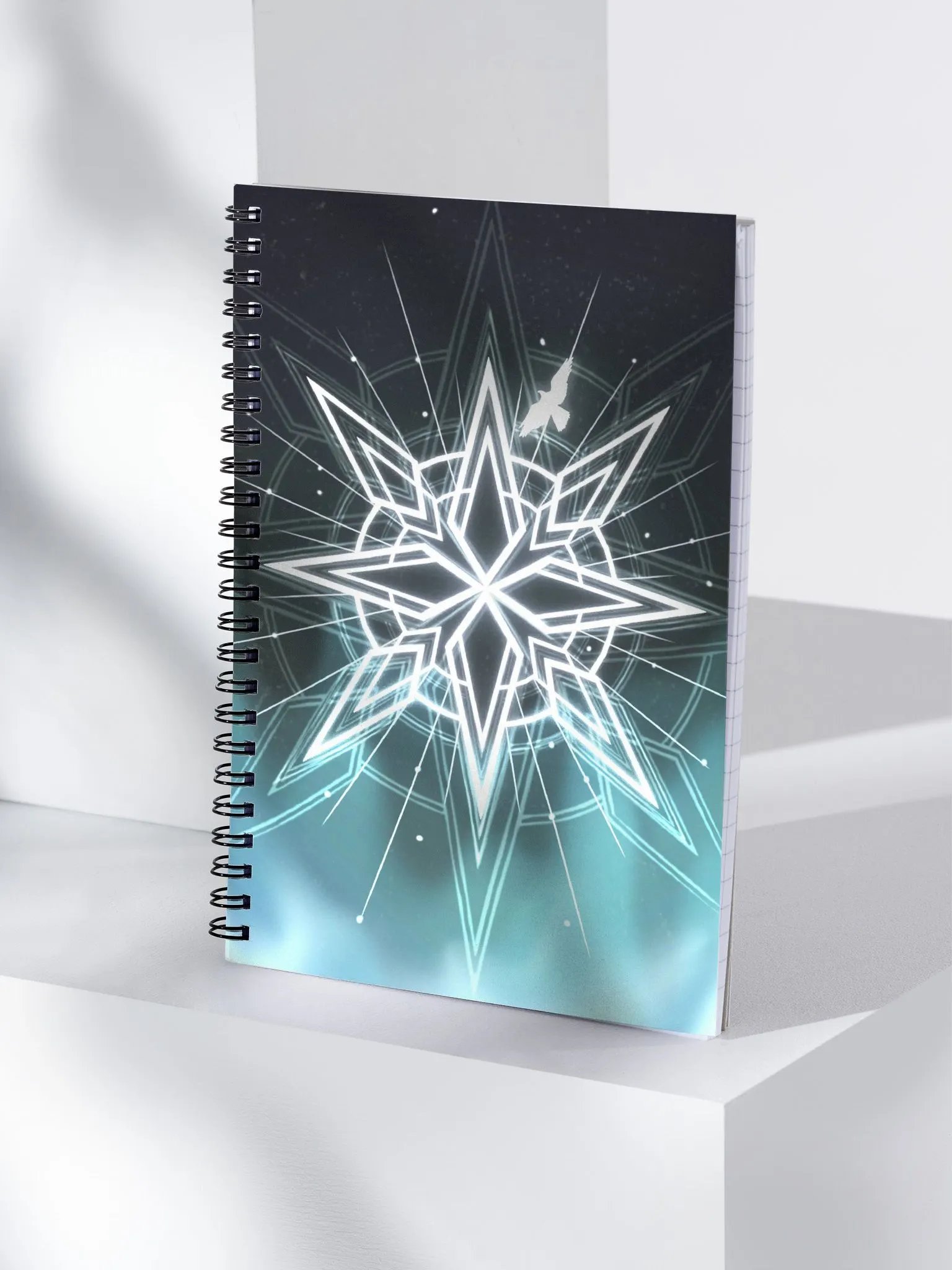Of Starlight and Darkness Lorebook Spiral Notebook product image (4)