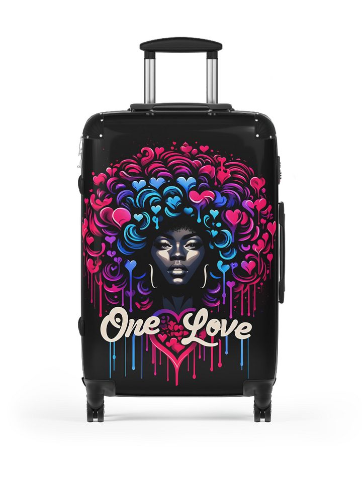 Travel Suitcase for Black Women and Girls One Love product image (2)