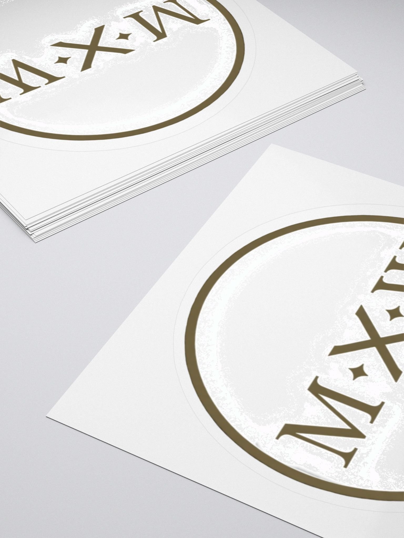 Morning Word Logo Sticker product image (4)