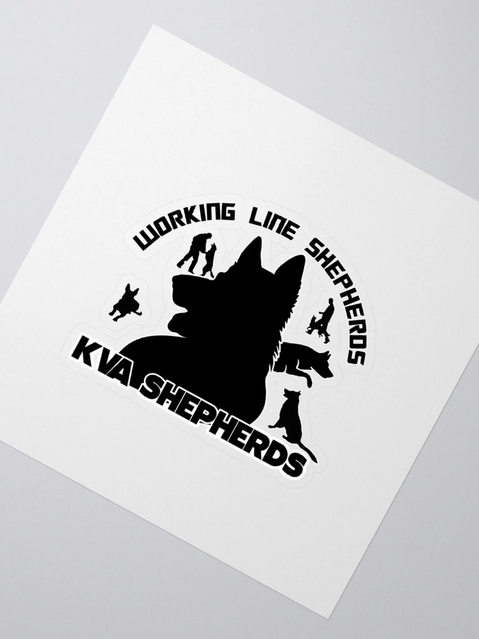 German Shepherd Kiss Cut Sticker Set product image (4)